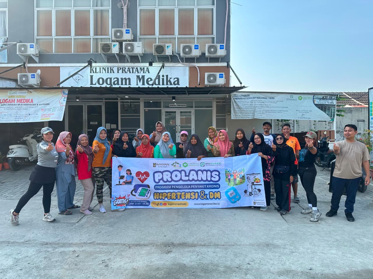 Senam Prolanis Langkah Sehat Bersama Pasien Hipertensi